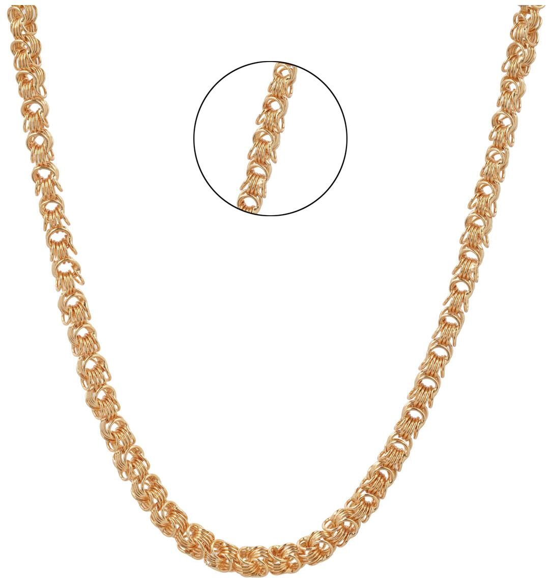 

Three Shades Heavy Gold Plated Chain For Men