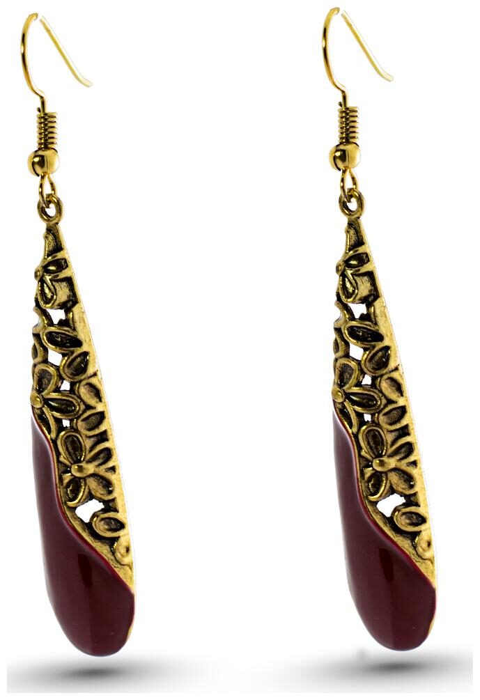 

Three Shades Stylish Fancy Party and Daily Wear Jewellery Earring for Girls Women Hot Trendy Earrings 800