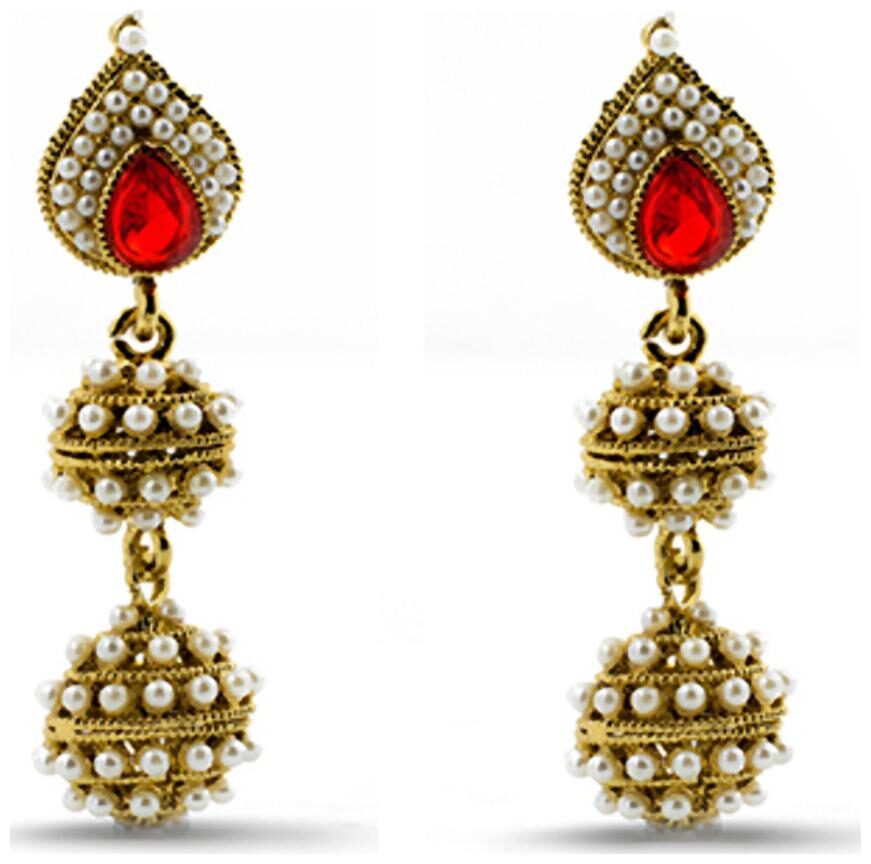 

Three Shades Stylish Fancy Party and Daily Wear Jewellery Earring for Girls Women Hot Trendy Earrings 811