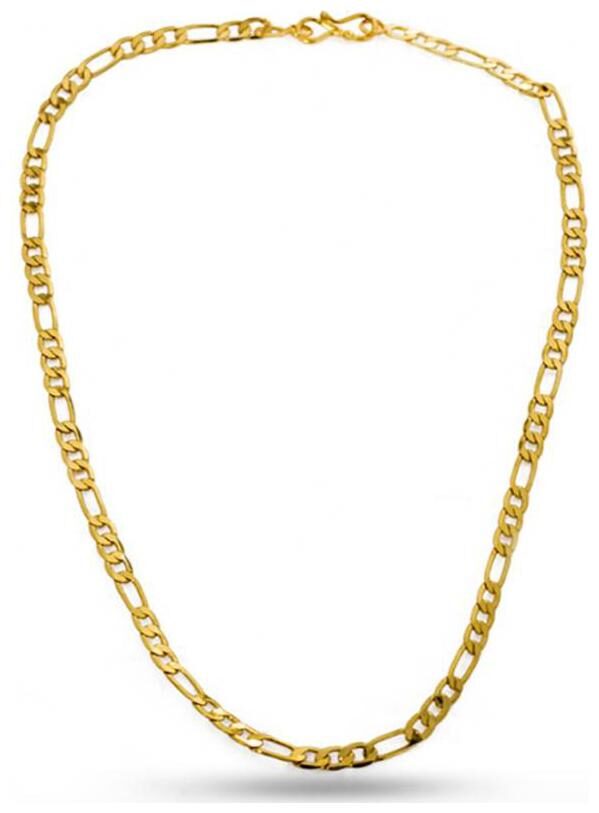 

Three Shades Artificial Gold Plated Designer Chain
