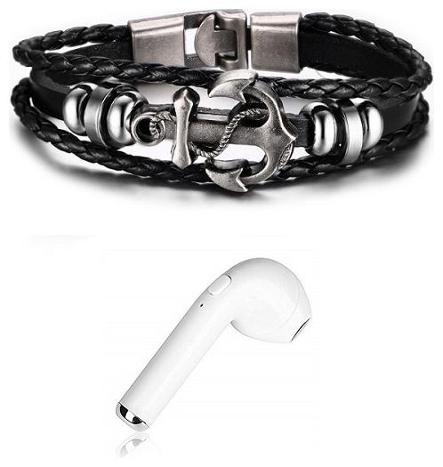 

THREE STRIP BRACELET WITH FREE I7 SINGLE BLUETOOTH AIRPOD