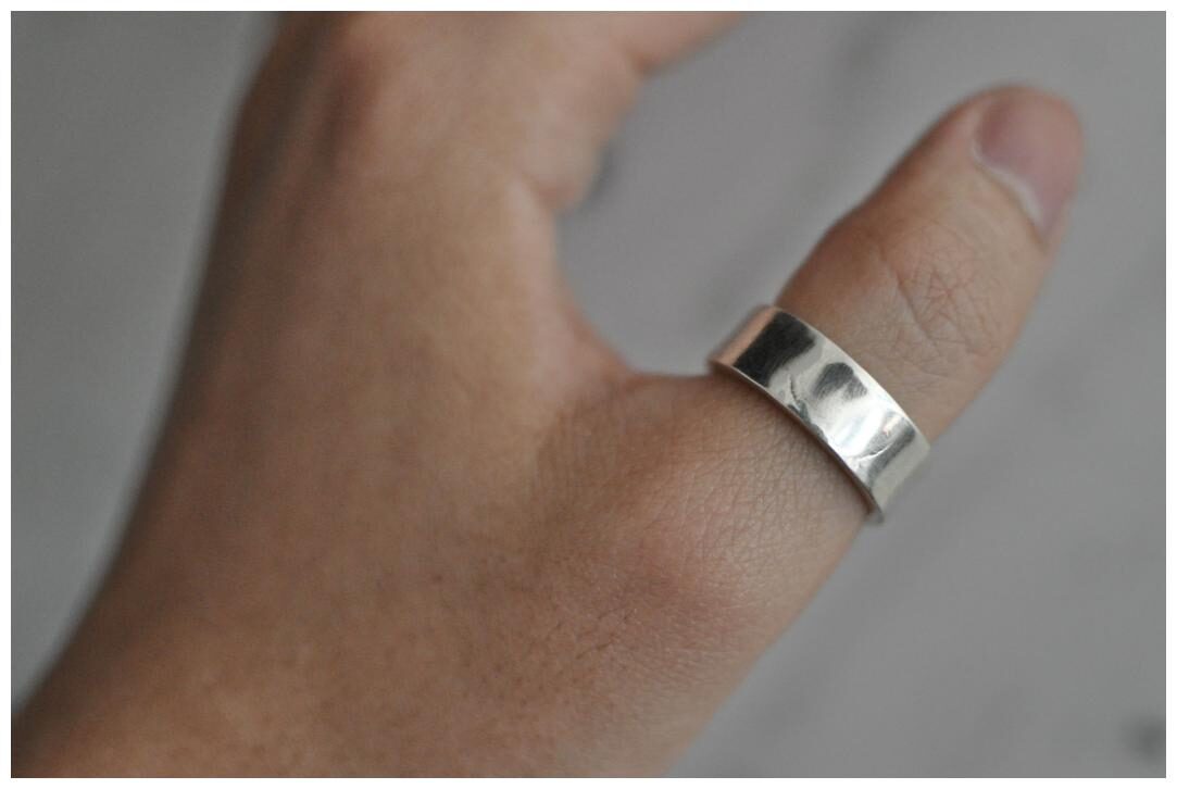 

Mens SilverThumb Ring