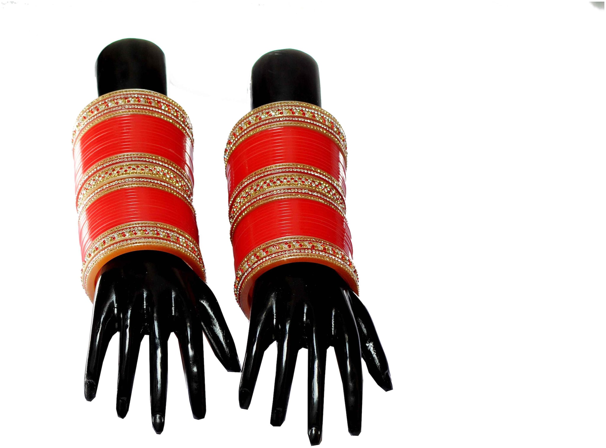 

Top Quality Stone Red Mahroon golden White Designer Wedding Engagement Punjabi Suhag Chuda Plastic Bridal Bangle chooda Set For Women Designed By Vivah BRIDAL CHURA