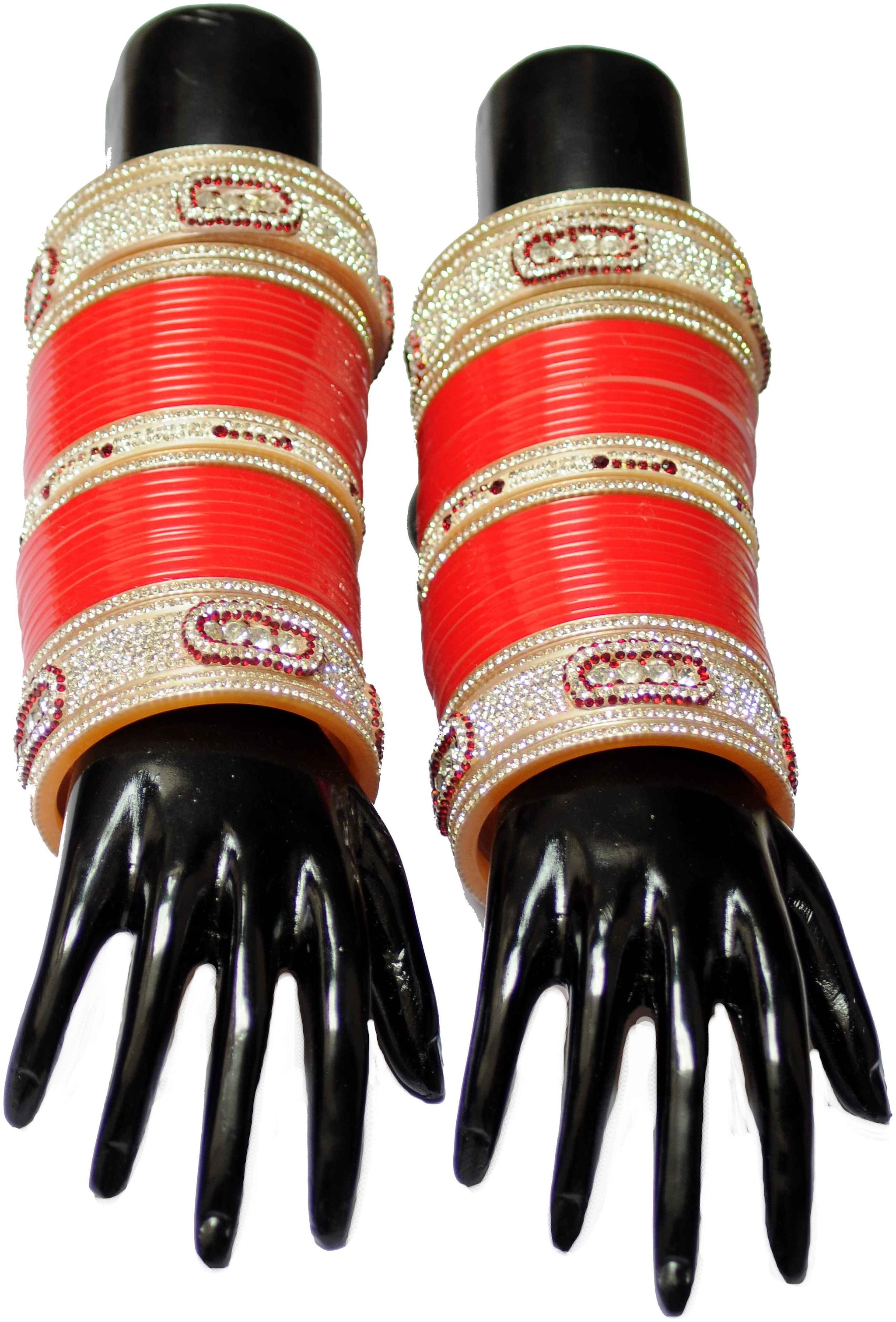 

Top Quality Stone Red Mahroon golden White Designer Wedding Engagement Punjabi Suhag Chuda Plastic Bridal Bangle chooda Set For Women Designed By Vivah BRIDAL CHURA