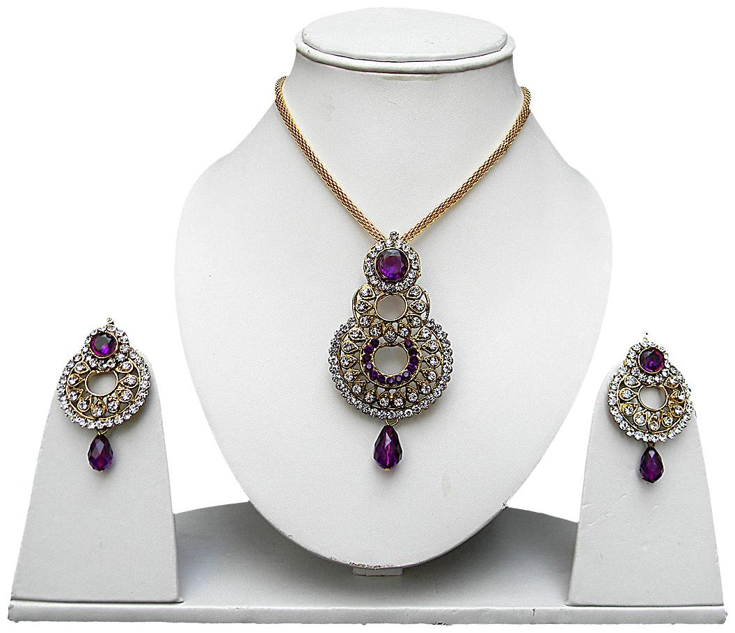 

Trendeela com Venya Collection Artistic Pendant Set For Women