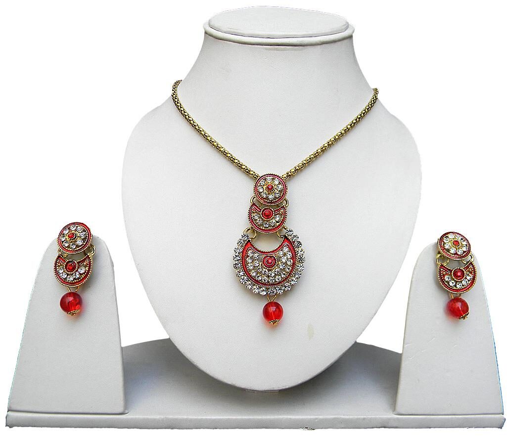 

Trendeela com Venya Collection Dainty Pendant Set With Sparkling Gems For Women