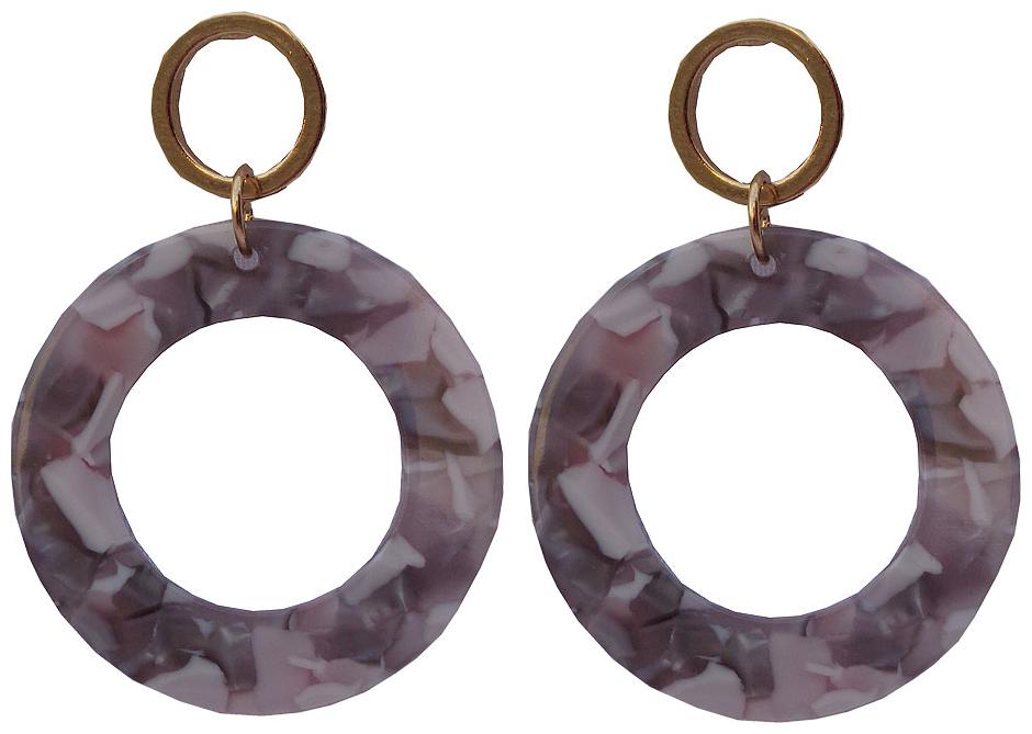 

Trendeela com Araya Collection Round Shaped Trendy Pair Of Danglers For Women