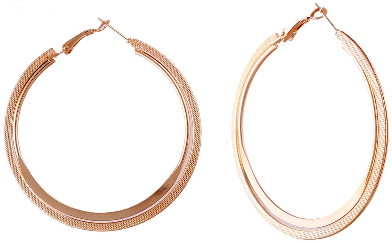 

Trending Stylish Golden Coloured Hoop Earrings