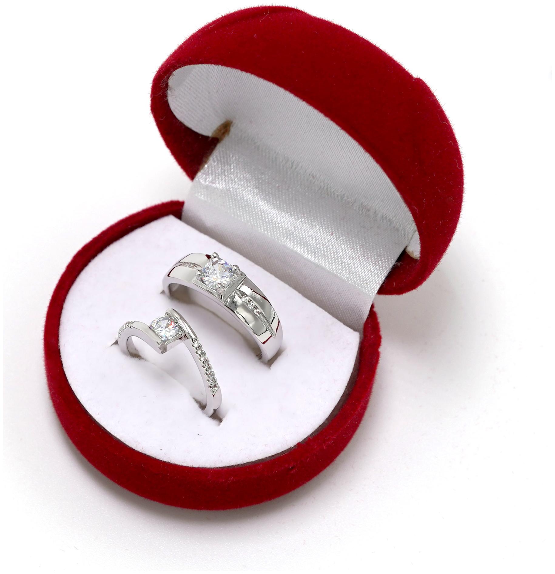 

Truelove Couple Ring for Valentine lovers in Silver plated