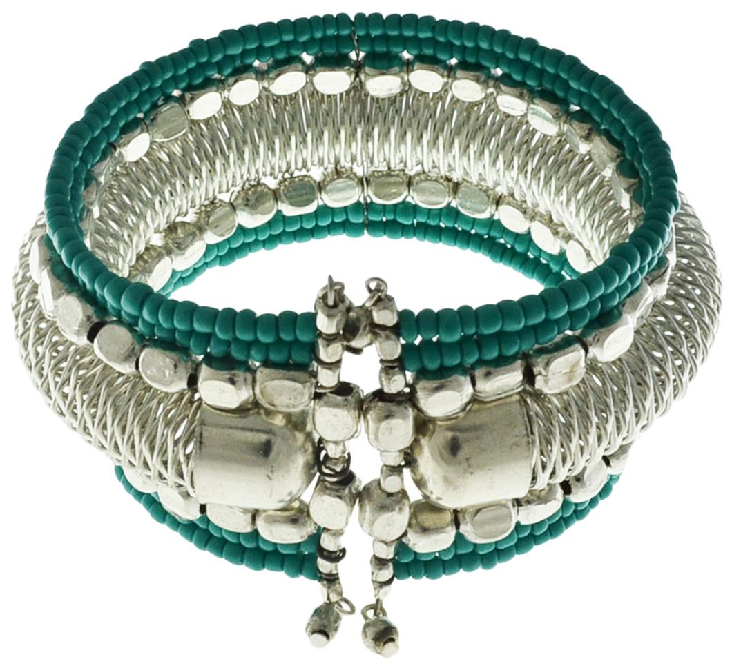 

Turquoise Silver Bead Hand bracelet Traditional Bracelet Ethnic Jewelry RATB006