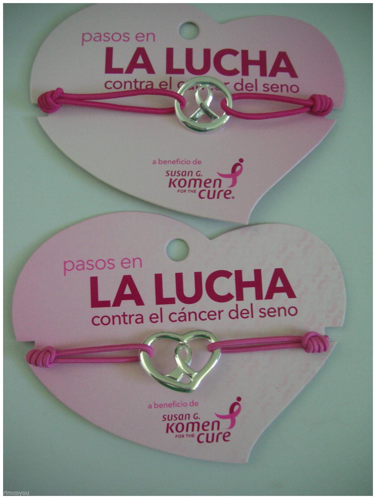 

TWO YEARS PAYLESS EMBRACE THE CAUSE BREAST CANCER BRACELETS 2007 2008
