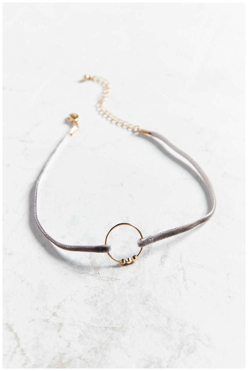 

Urban Outfitters UO Delicate Circle Choker Necklace NWT 50 Navy