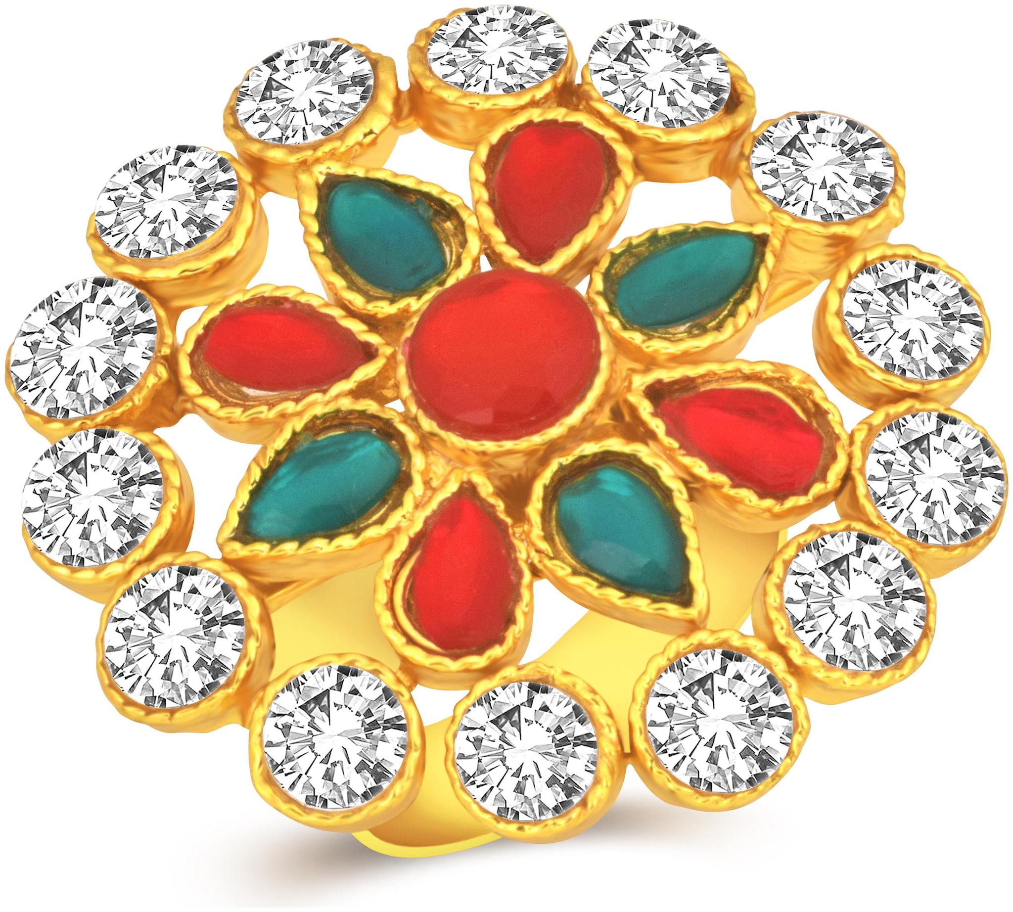 

V K JEWELS FASHION JEWELLERY Alloy Finger Ring (Imitation Jewellery) For Women