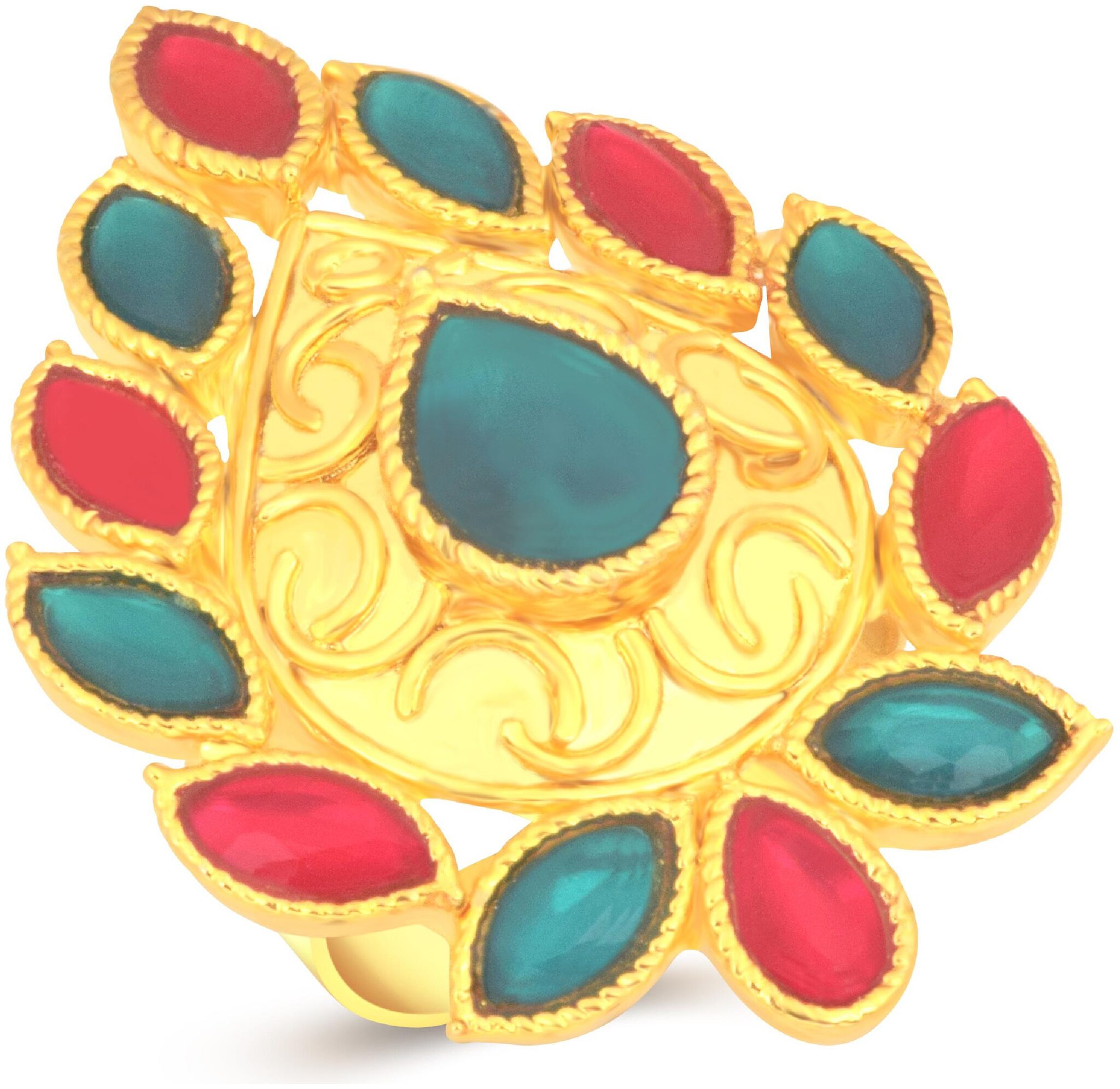 

V K JEWELS FASHION JEWELLERY Alloy Finger Ring (Imitation Jewellery) For Women