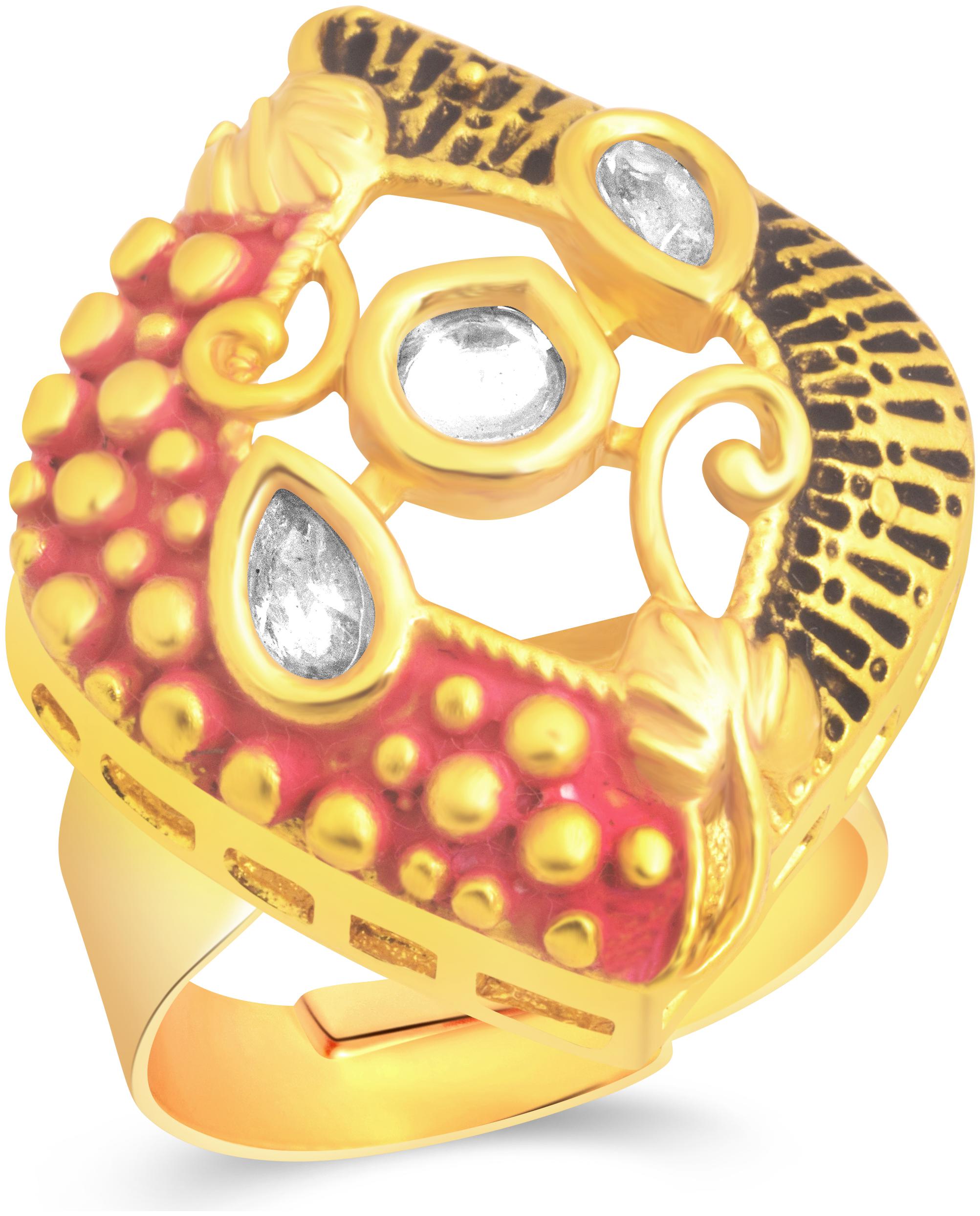 

V K JEWELS FASHION JEWELLERY Alloy Finger Ring (Imitation Jewellery) For Women