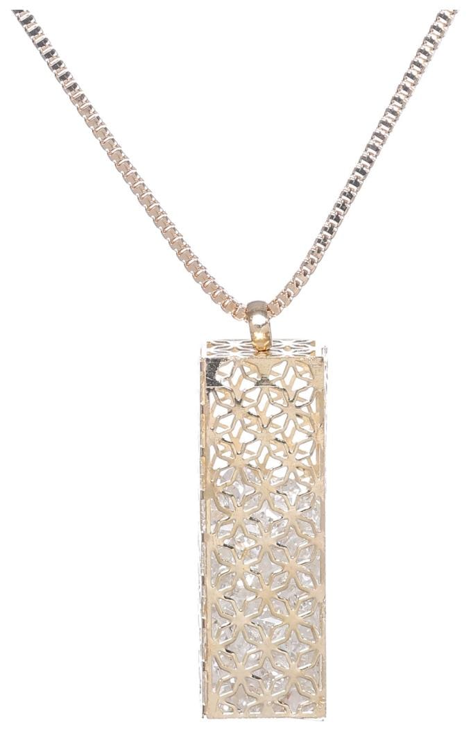 

Veejay Fashion Golden Pendent With Chain