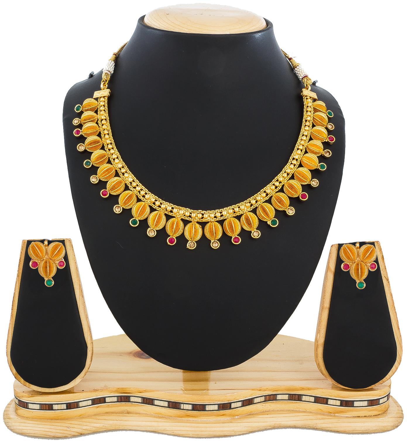 

Vermont Bridal Choker Necklace Set For Women Girls