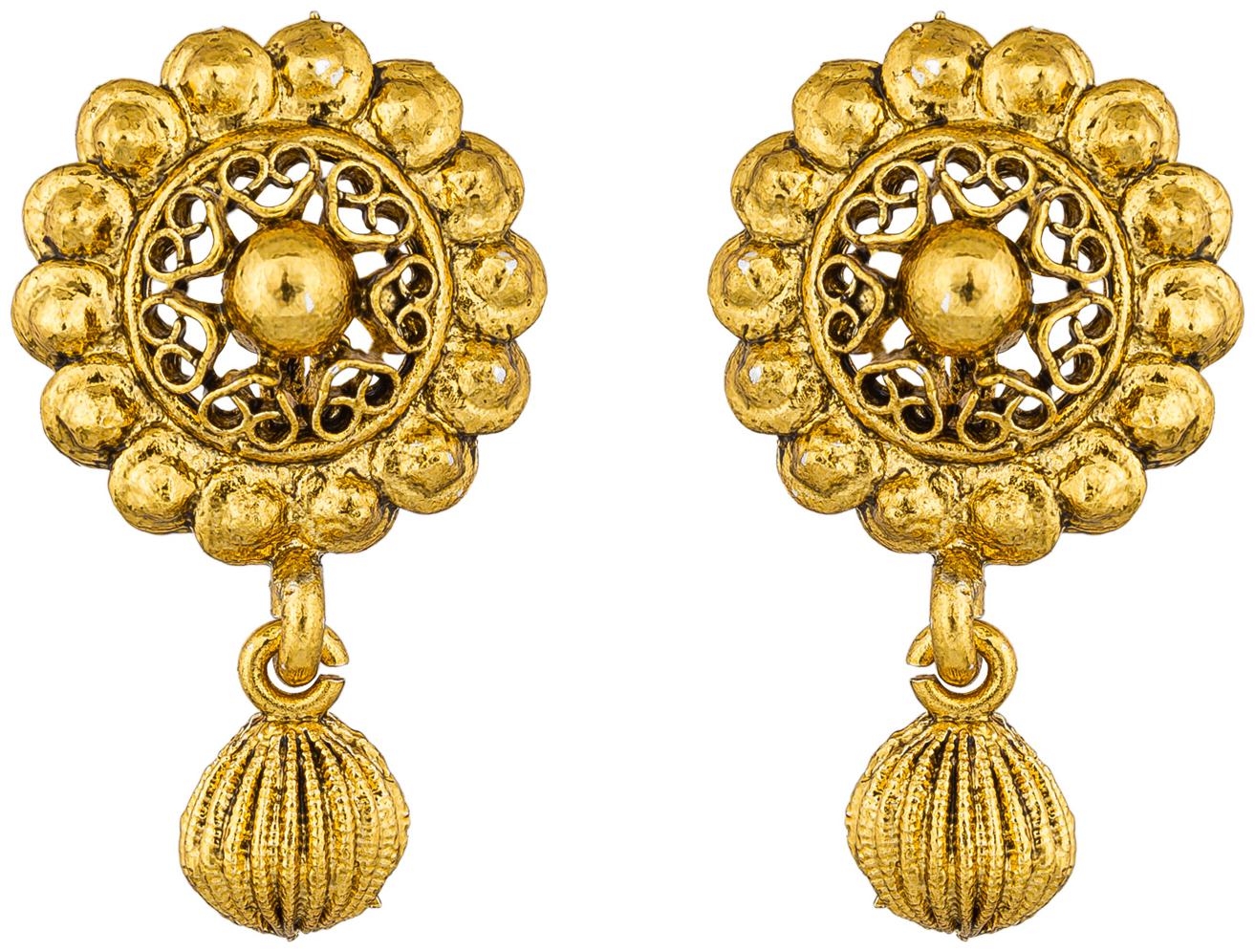 

Vermont Gold Plated Earring Set for Women