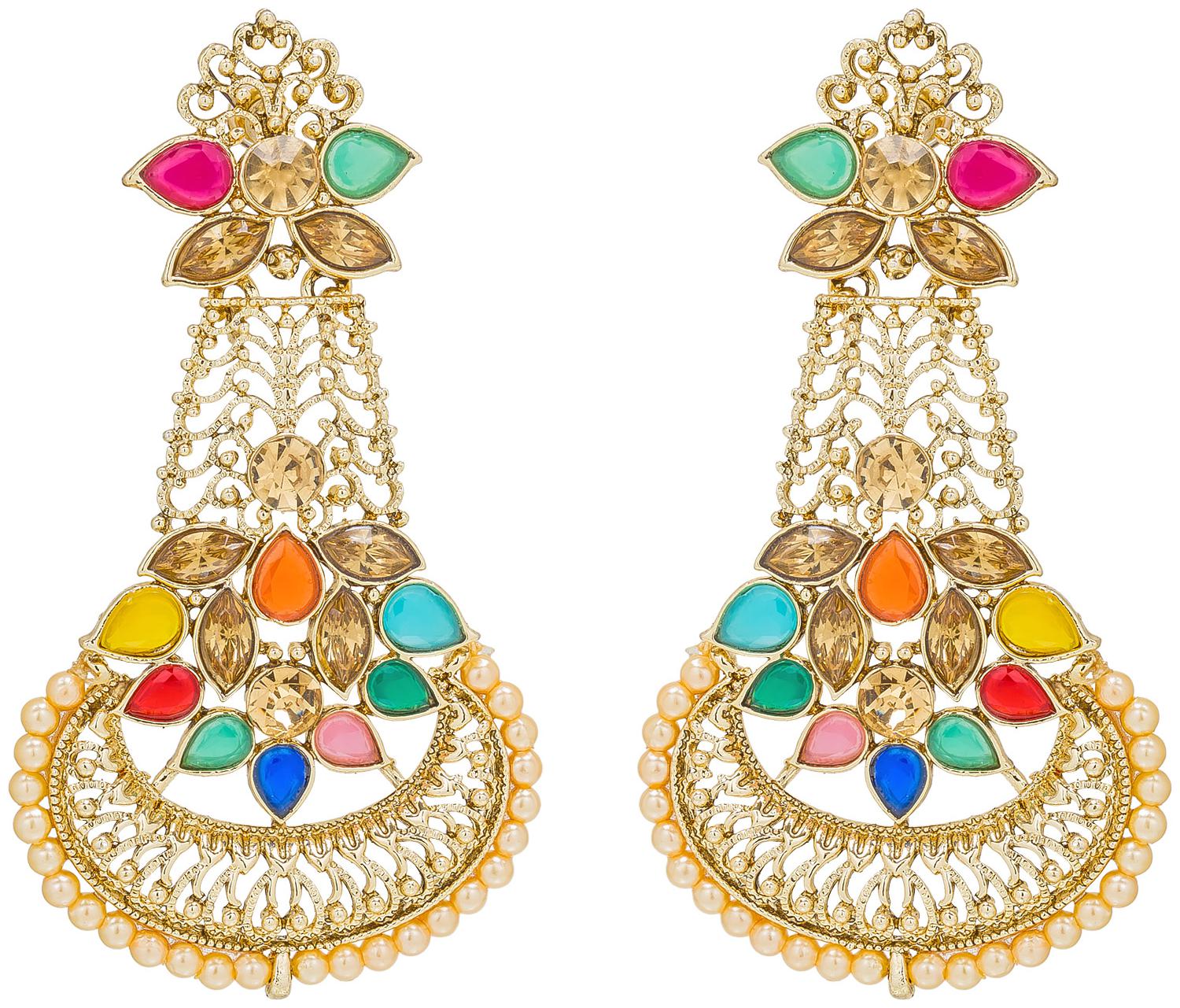 

Vermont Multi-Colored Chandelier Earrings for Women