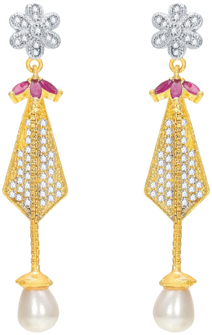 

Vermont Statement Gold Drop Earring For Women