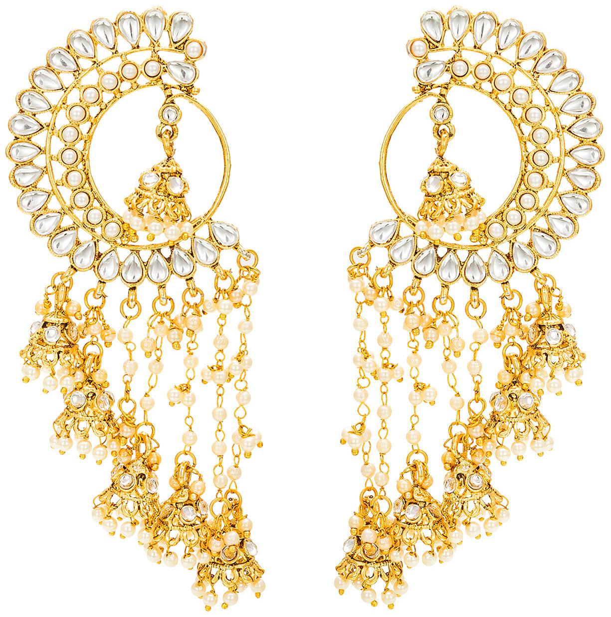 

Vermont Statement Gold Drop Earring For Women
