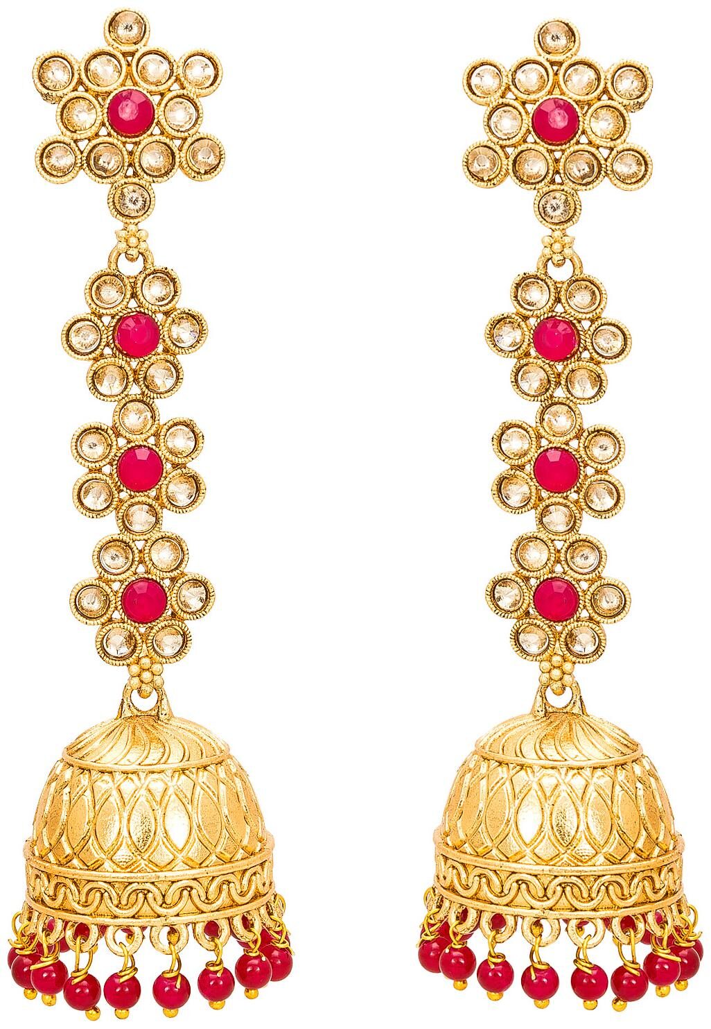 

Vermont Statement Gold Jhumki For Women