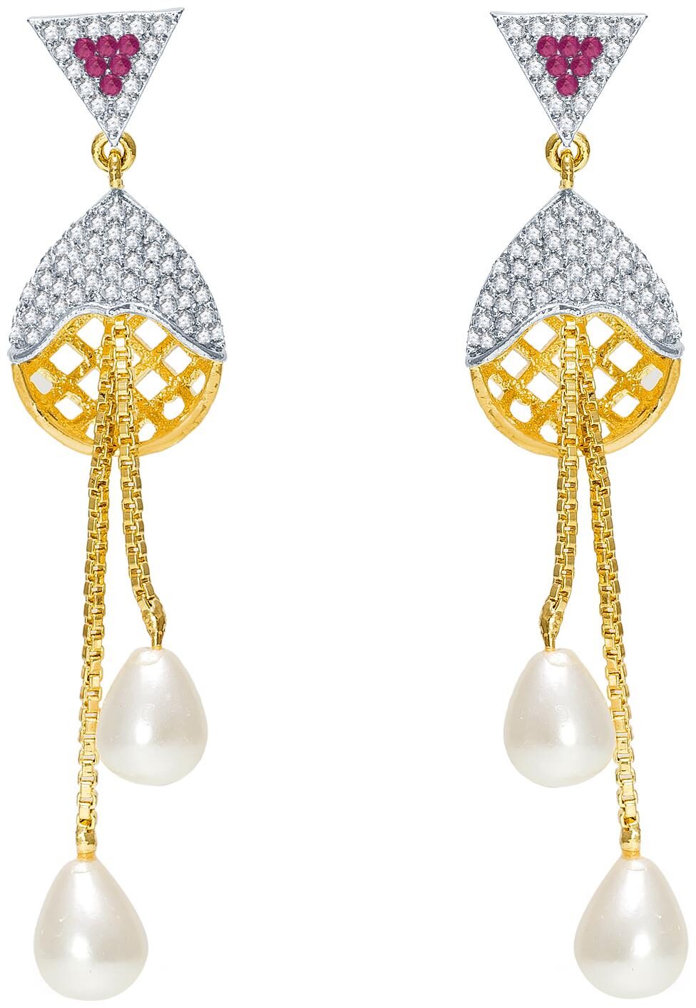 

Vermont Statement Gold Drop Earring For Women