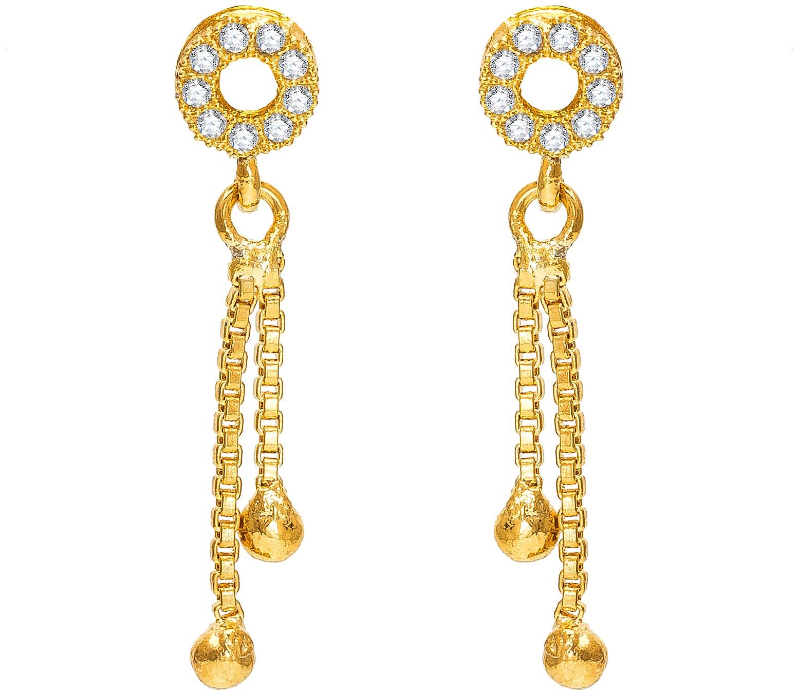 

Vermont Statement Gold Drop Earring For Women