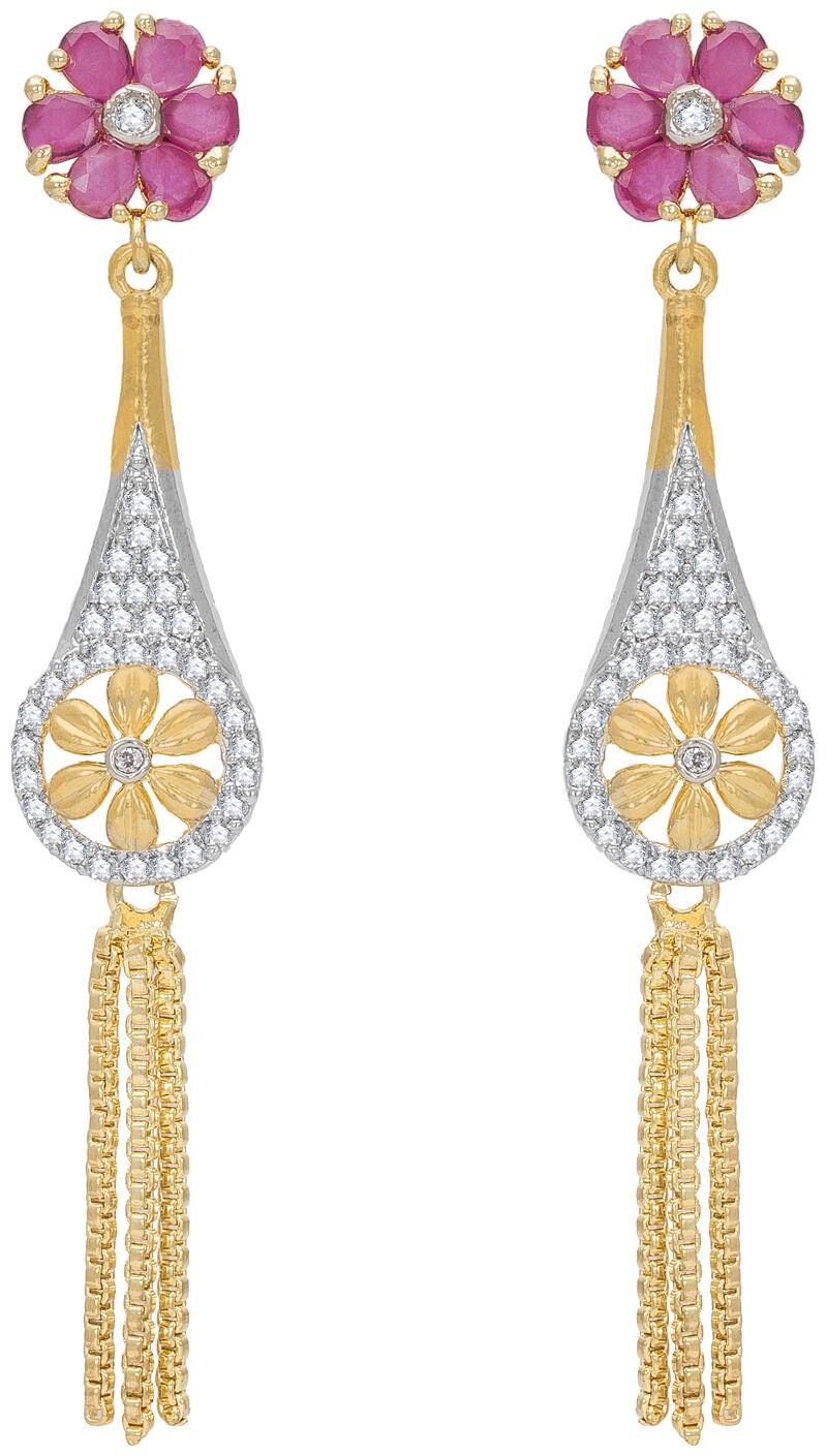 

Vermont Statement Gold Drop Earring For Women