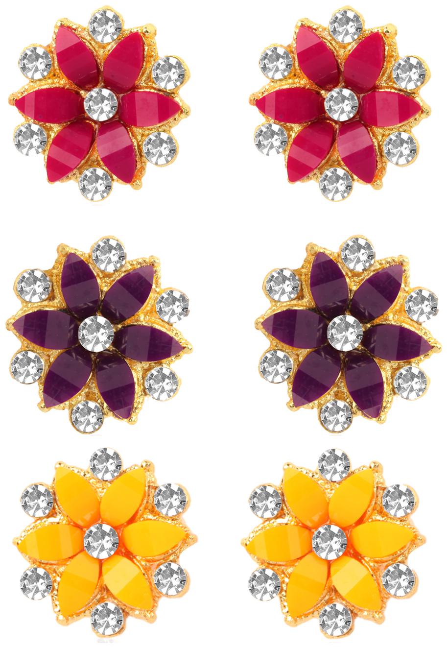 

VFI Gold-Plated Stud Earring For Women