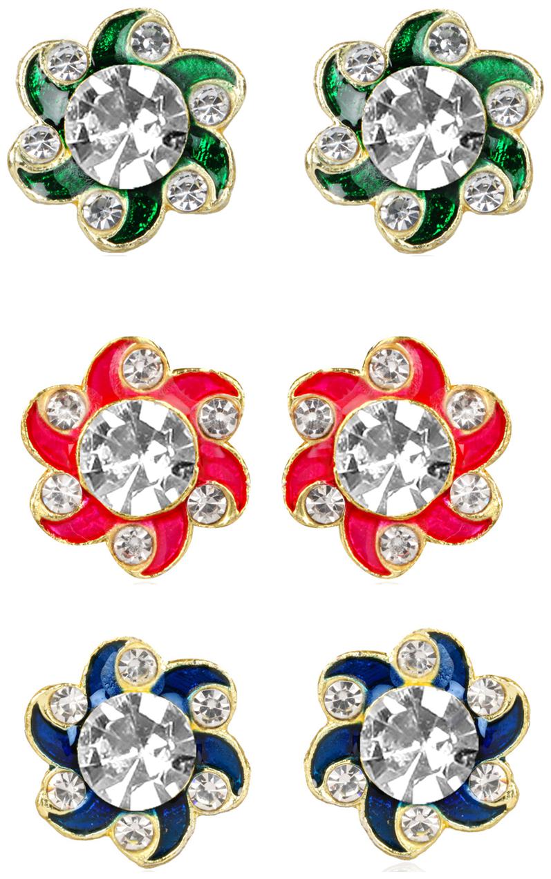 

VFI Gold-Plated Stud Earring For Women