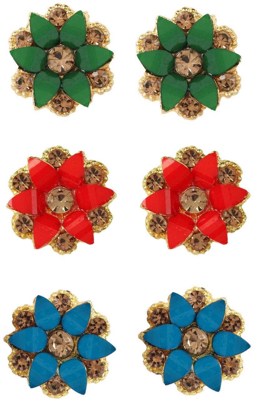 

VFI Gold-Plated Stud Earring For Women