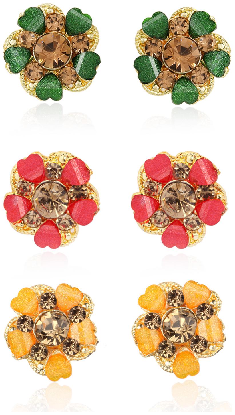 

VFI Gold-Plated Stud Earring For Women