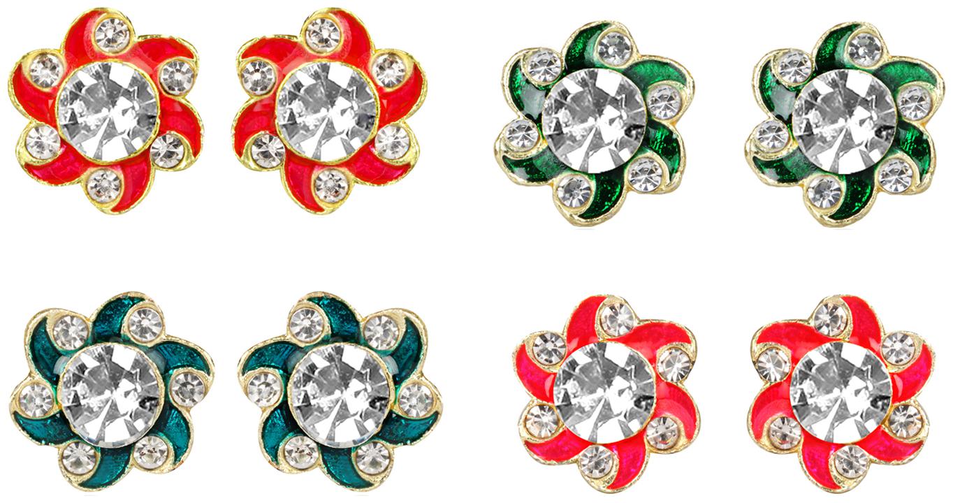 

VFI Gold-Plated Stud Earring For Women
