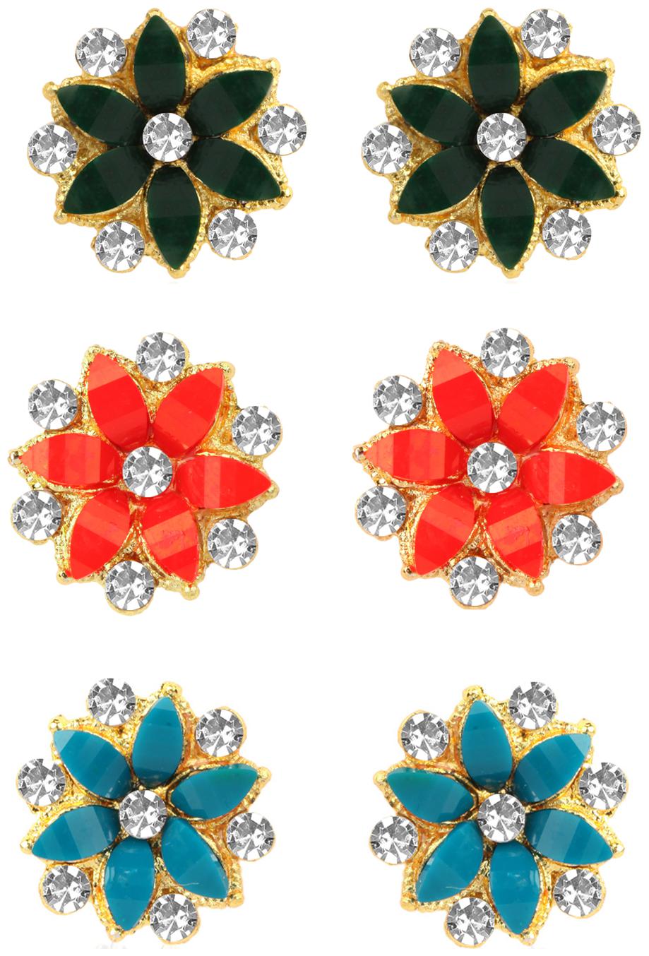 

VFI Gold-Plated Stud Earring For Women