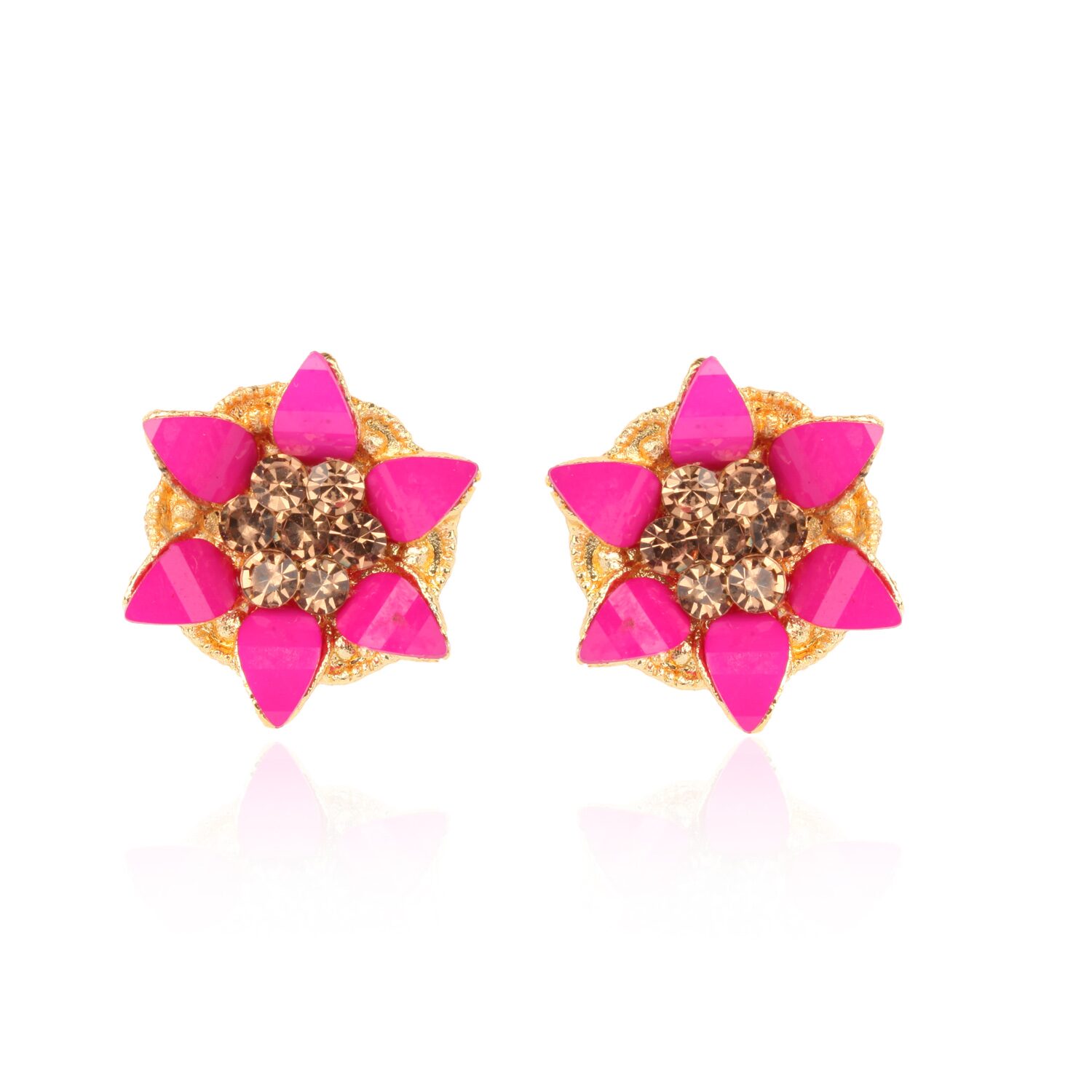 

VFI Gold-Plated Stud Earring For Women