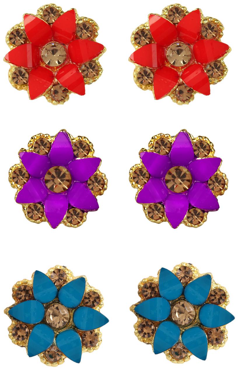 

VFI Gold-Plated Stud Earring For Women