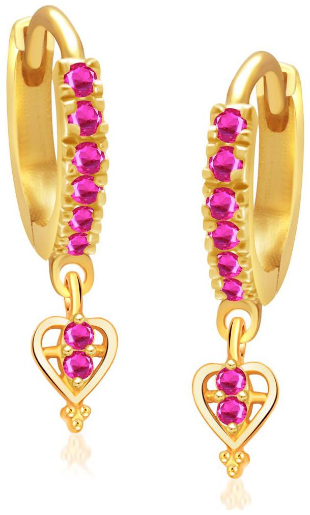 

VK Jewels Decent Heart Gold Plated Bali - BALI1066G VKBALI1066G