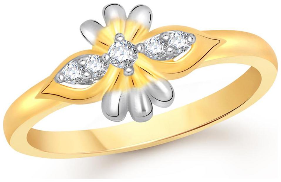 

VK Jewels Ideal Gold and Rhodium Plated Ring for Women Girls- FR1811G VKFR1811G
