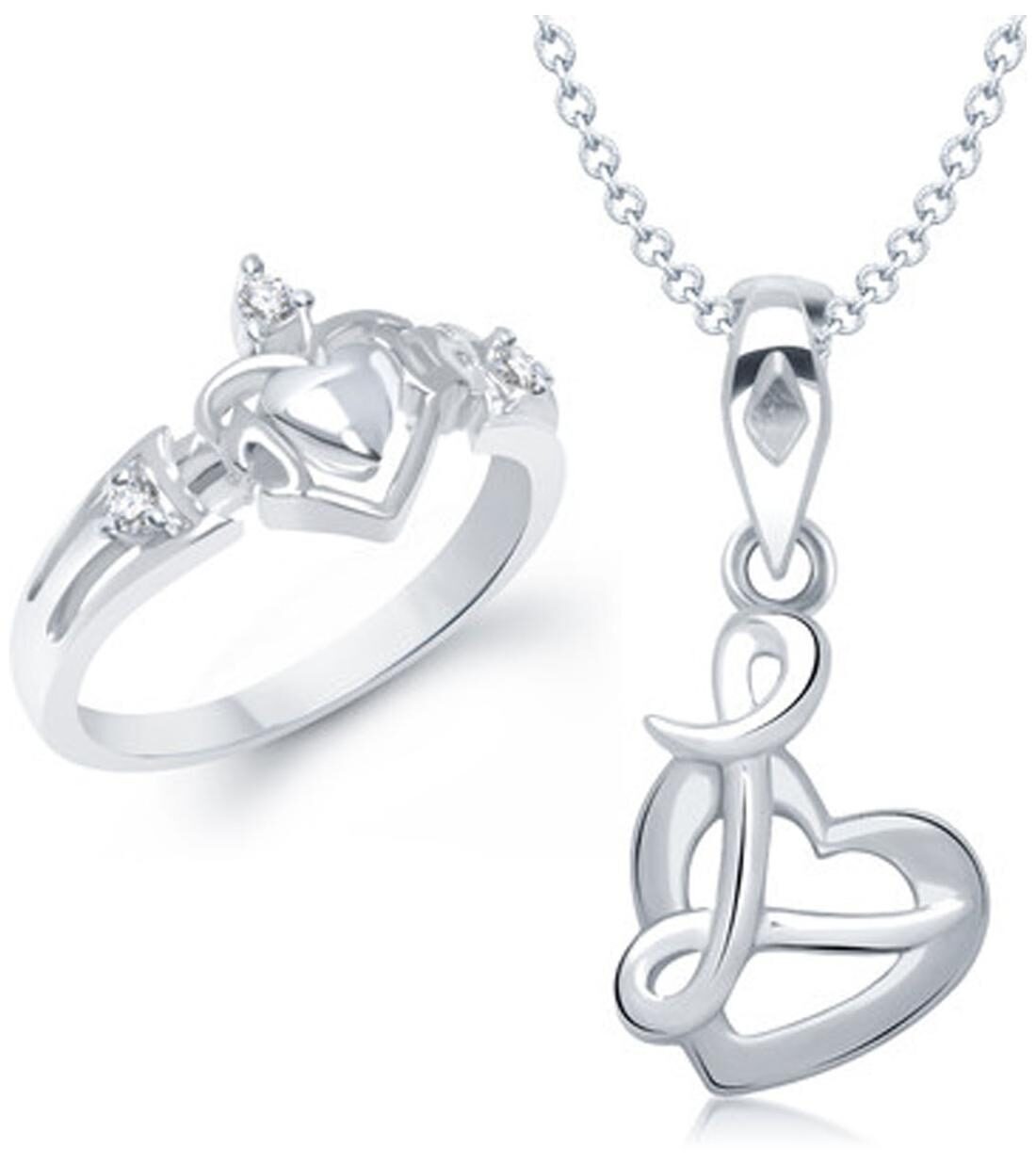 

VK Jewels Silver Jewel Set