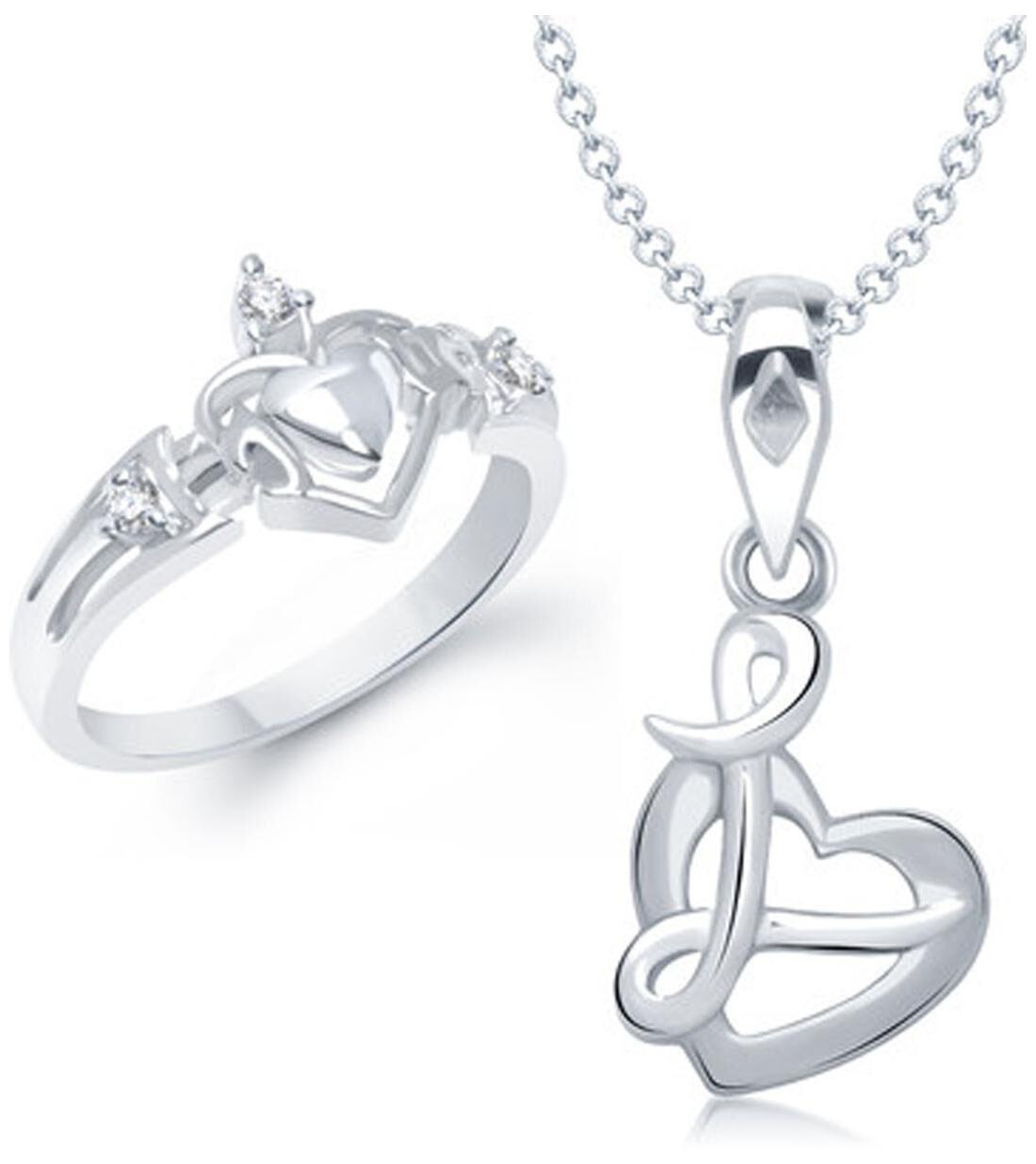 

VK Jewels Silver Jewel Set
