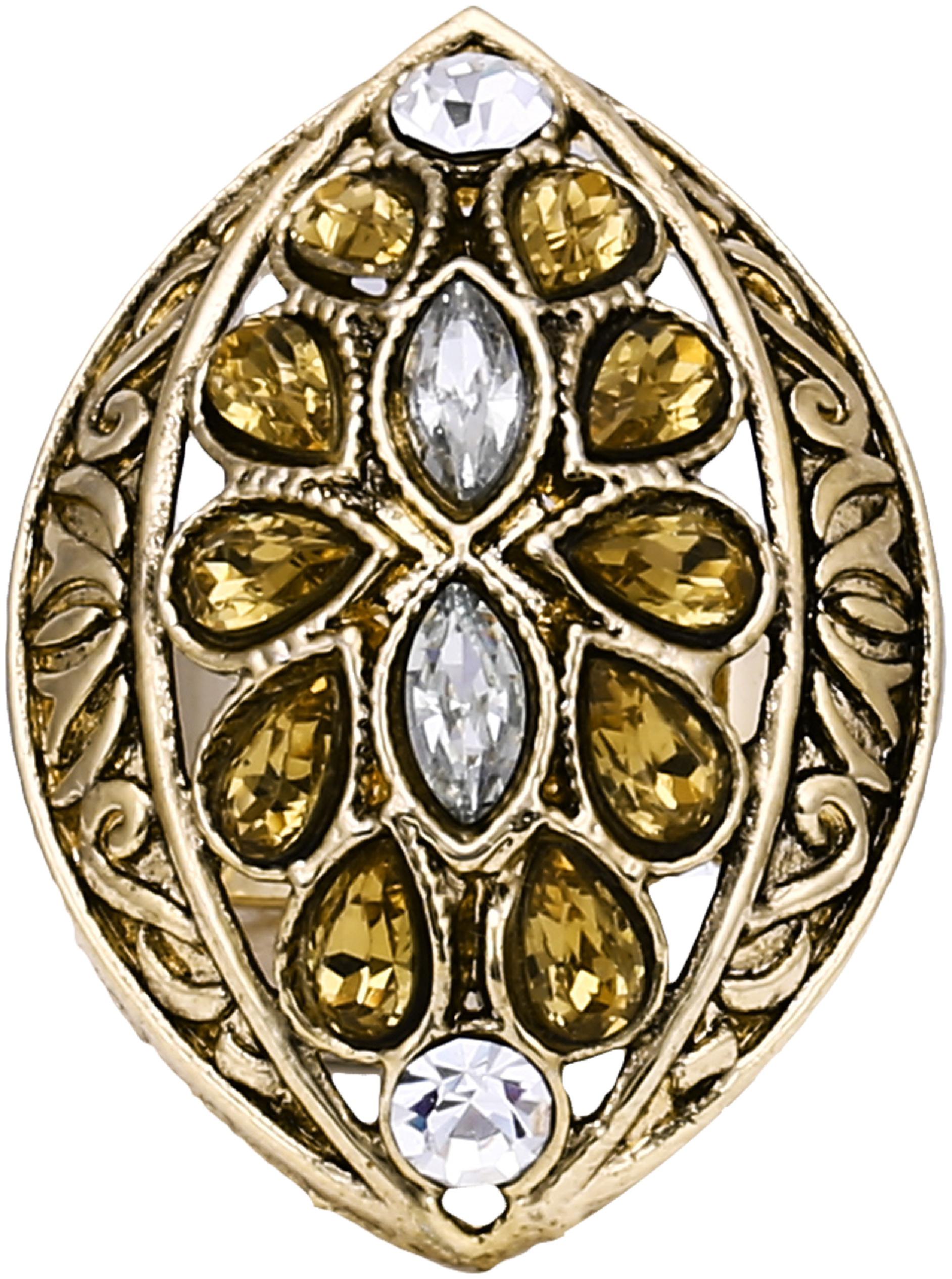 

VK Jewels Traditional Gold Plated Alloy Adjustable Ring for Women VKFR3313G
