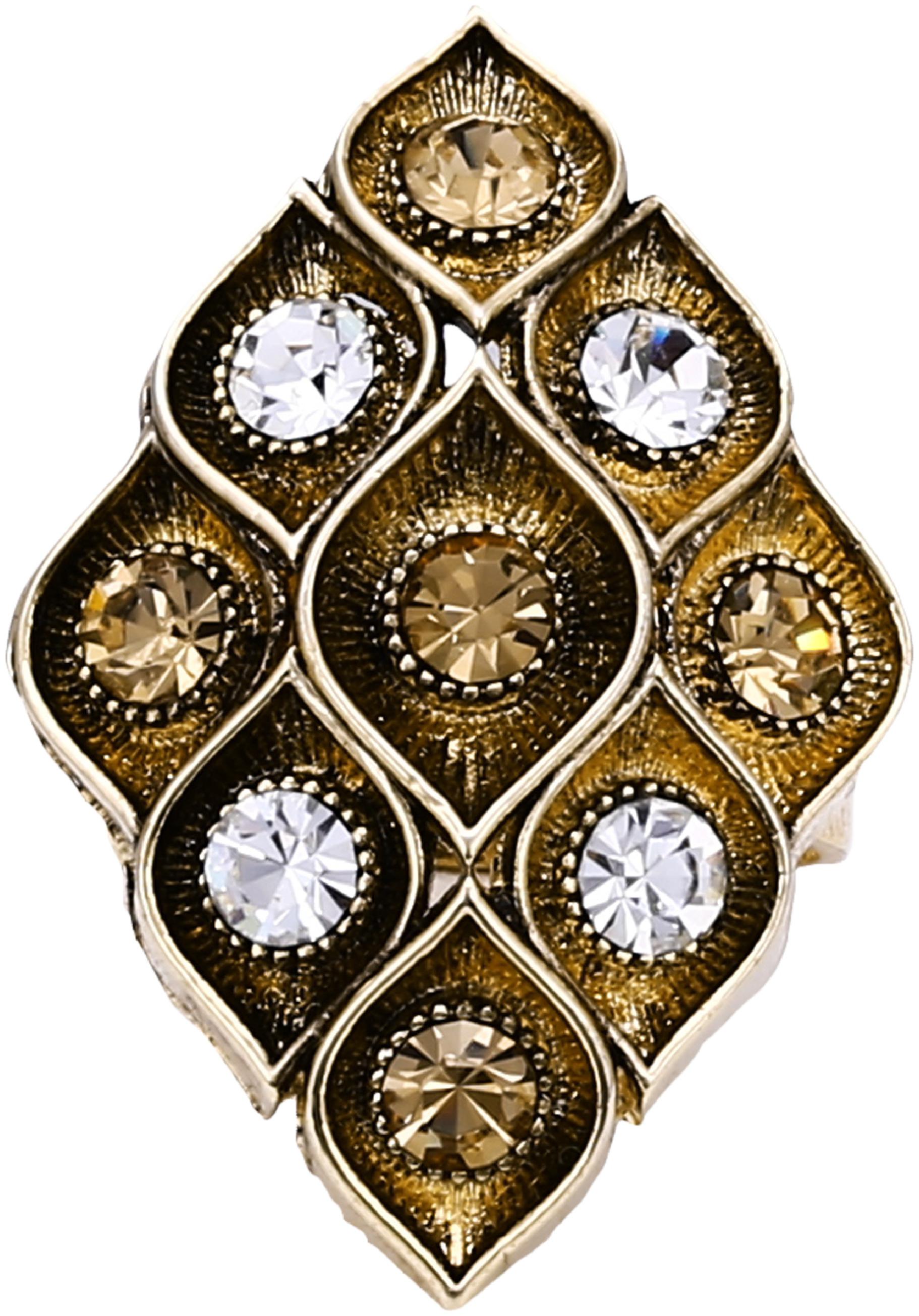 

VK Jewels Traditional Gold Plated Alloy Adjustable Ring for Women VKFR3317G
