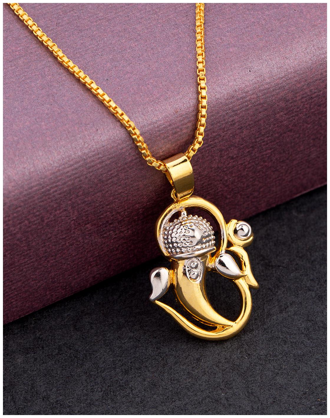 

Voylla Aastik OM and Lord Ganesha Pendant