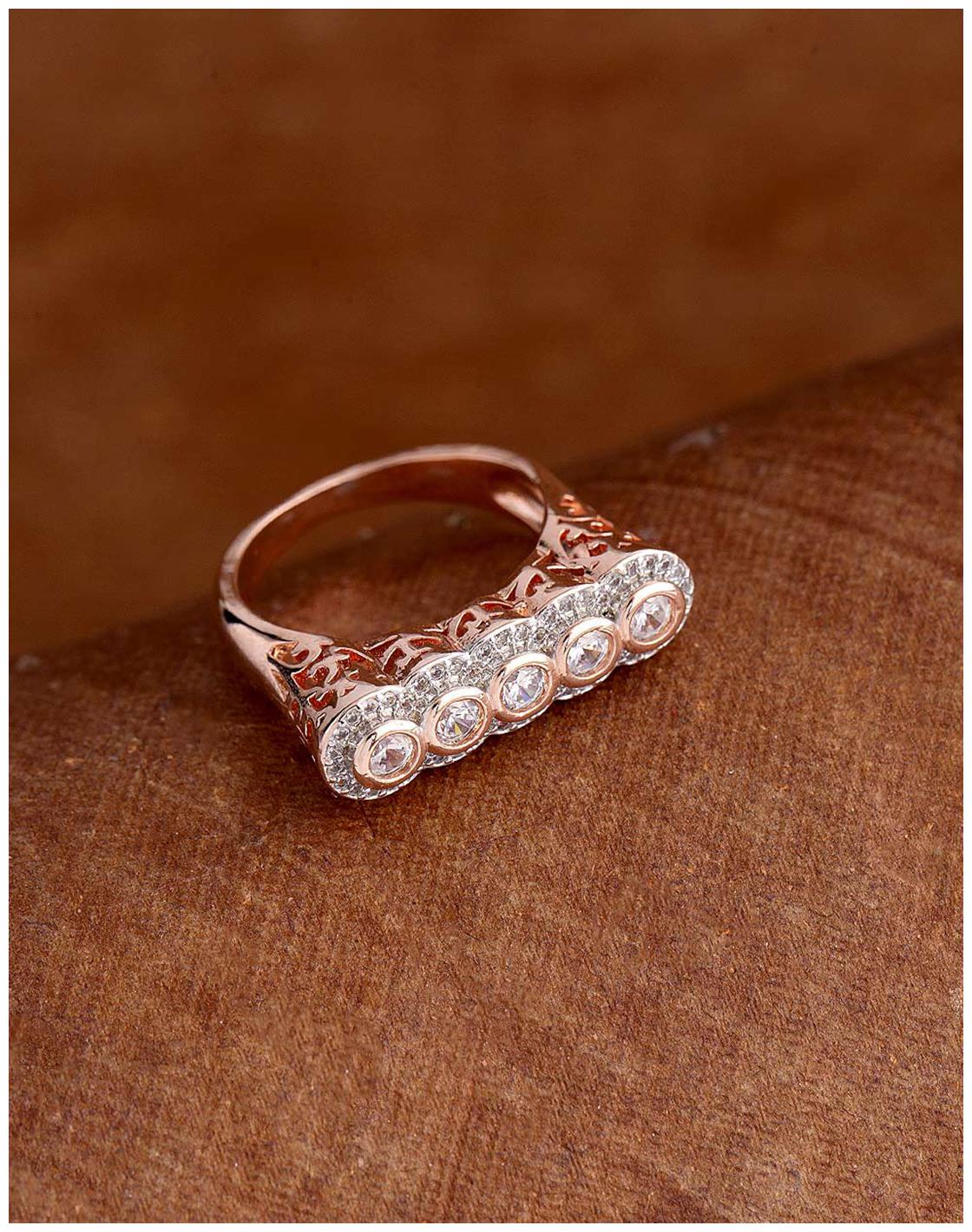 

Voylla Antique Inspired Brass Ring