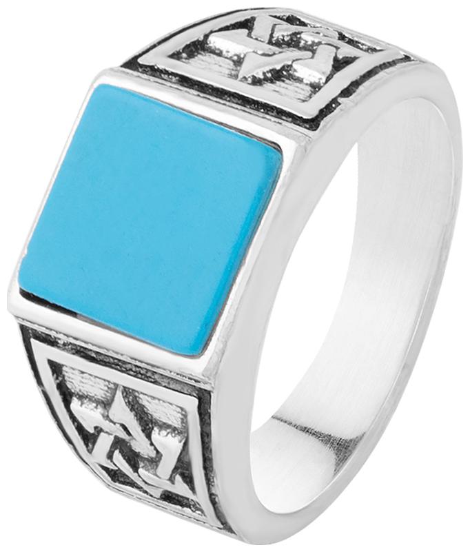 

Voylla Blue Stone Star Milestone Ring For Men