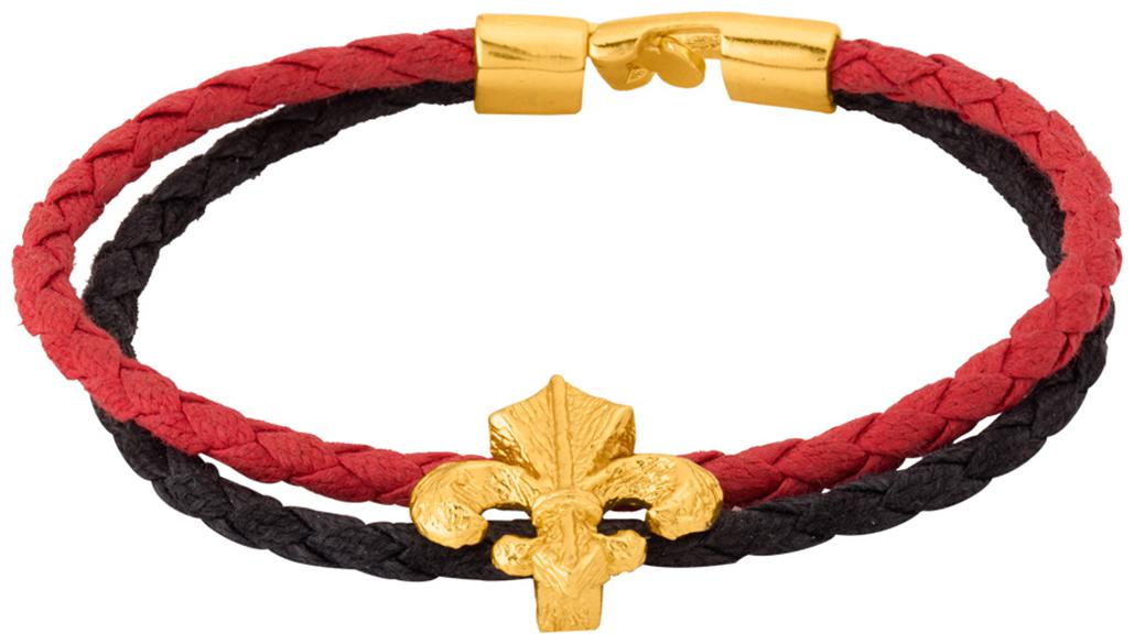 

Voylla Braid Style Dual Color Bracelet from Fleur De Lis
