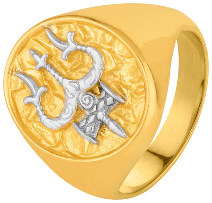 

Voylla Brass Ring For Men