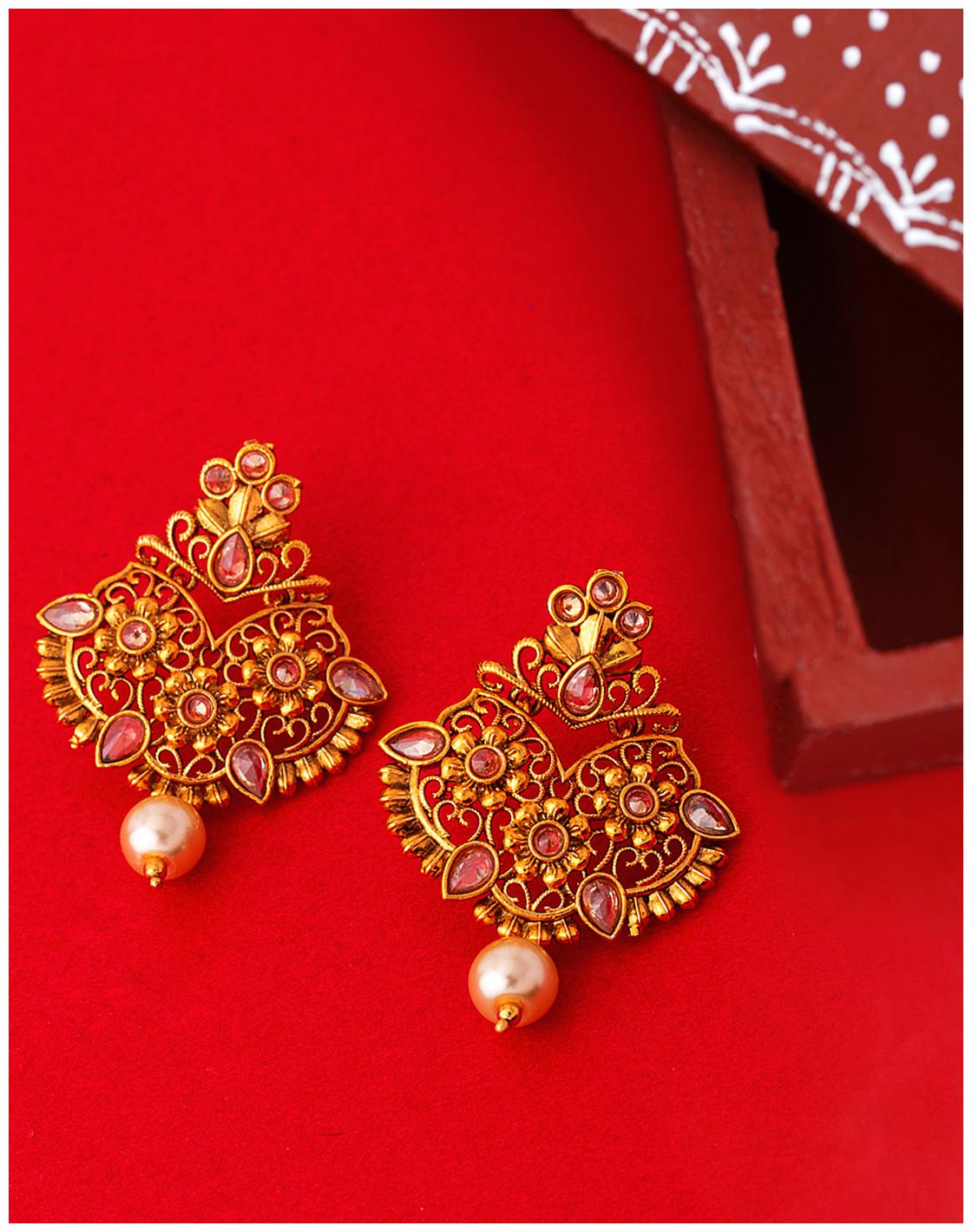 

Voylla Brass Earrings For Women