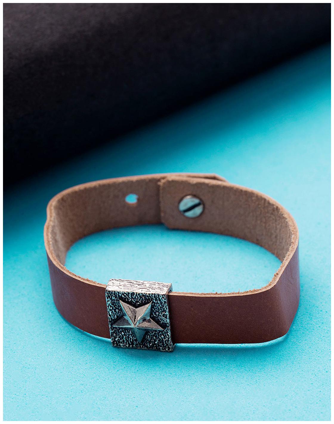 

Voylla Chic Star Oxidized Silver Bracelet From Squad Collection